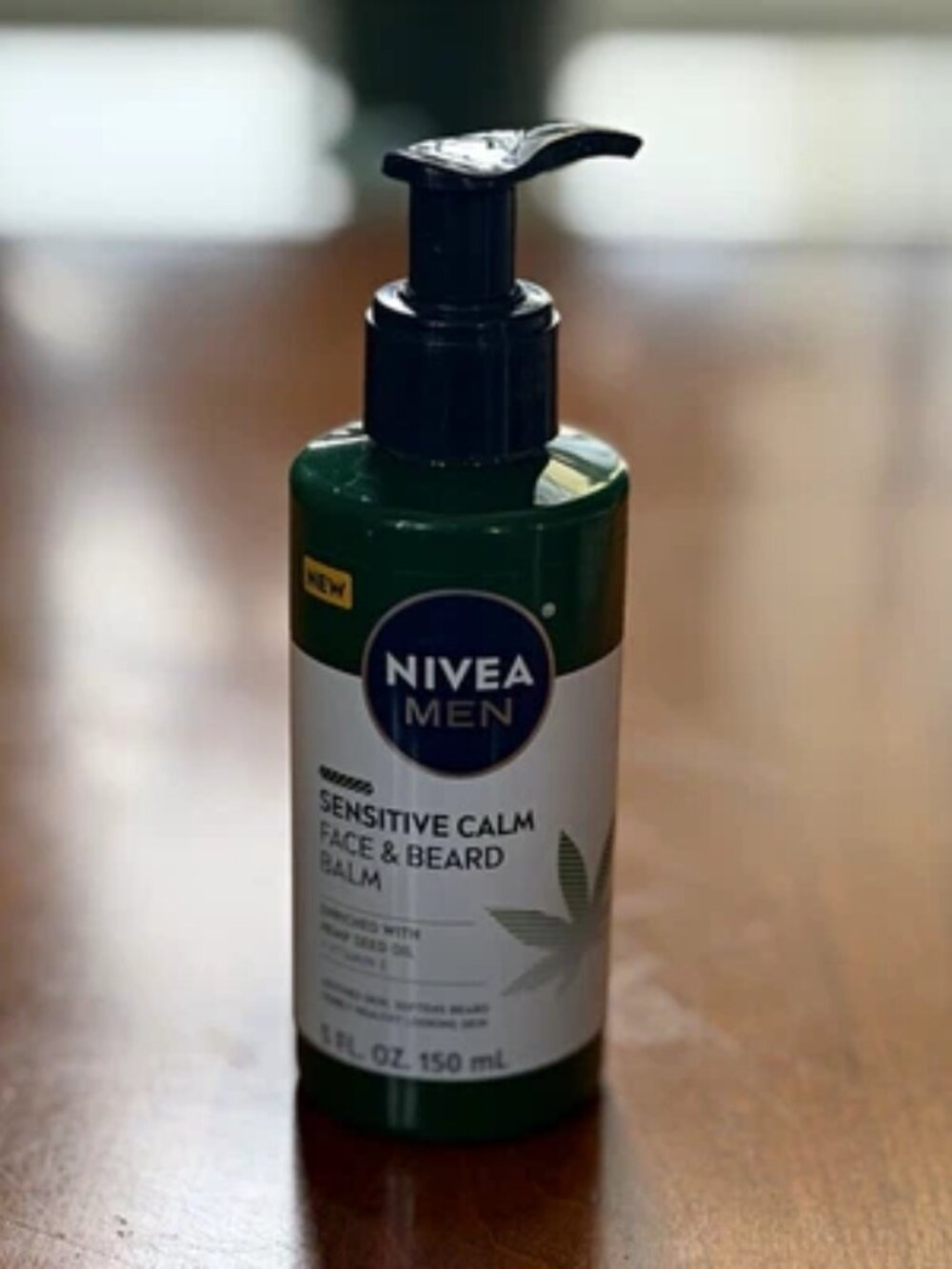 NIVEA Men Sensitive Calm Face & Beard Balm 5.1 fl oz/150 mL NEW SEALED